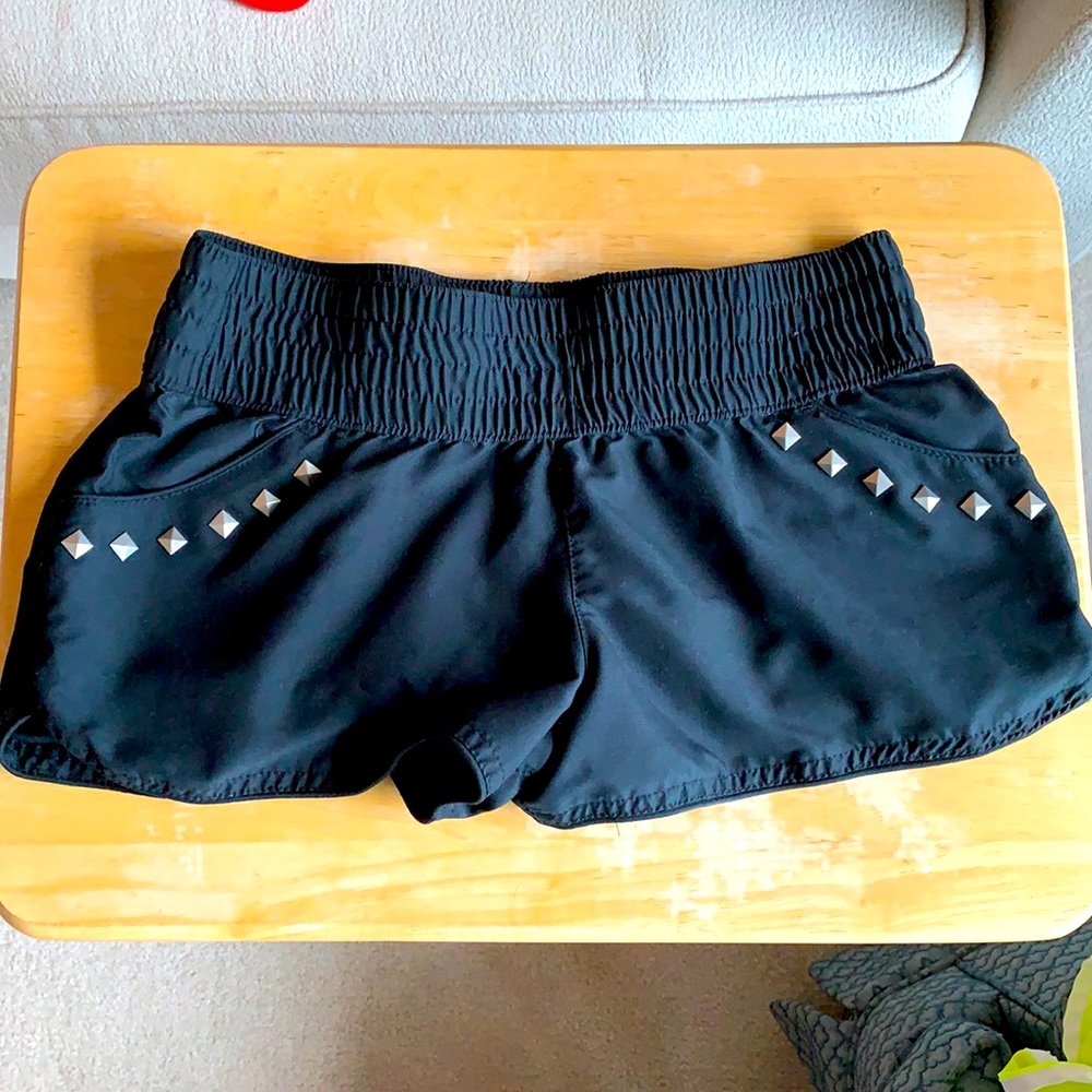 Studded sports shorts